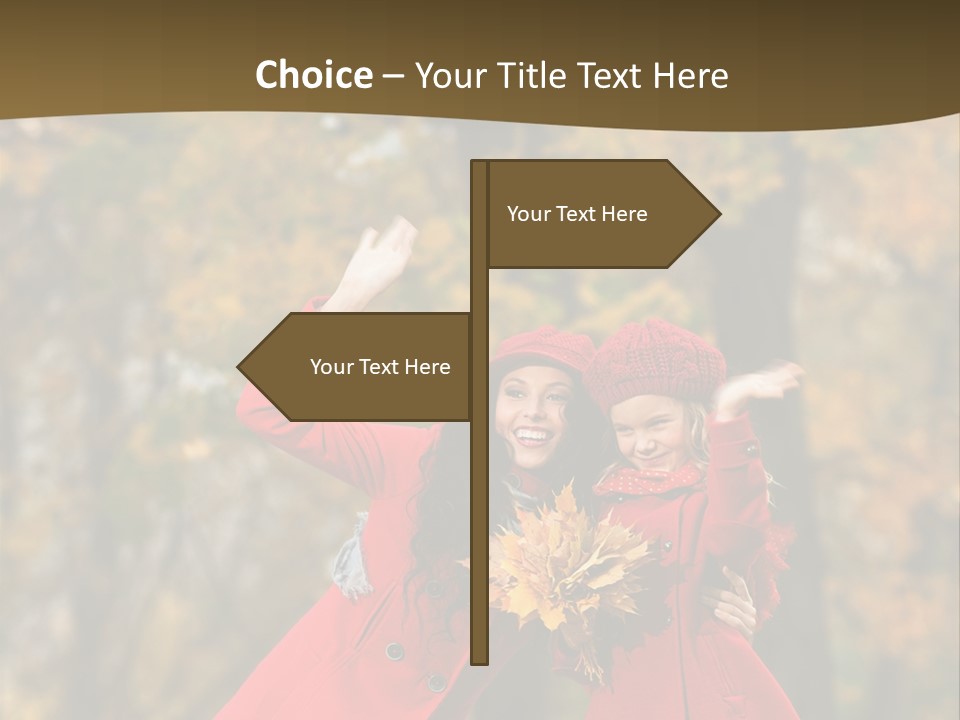 Mother Park Maple PowerPoint Template