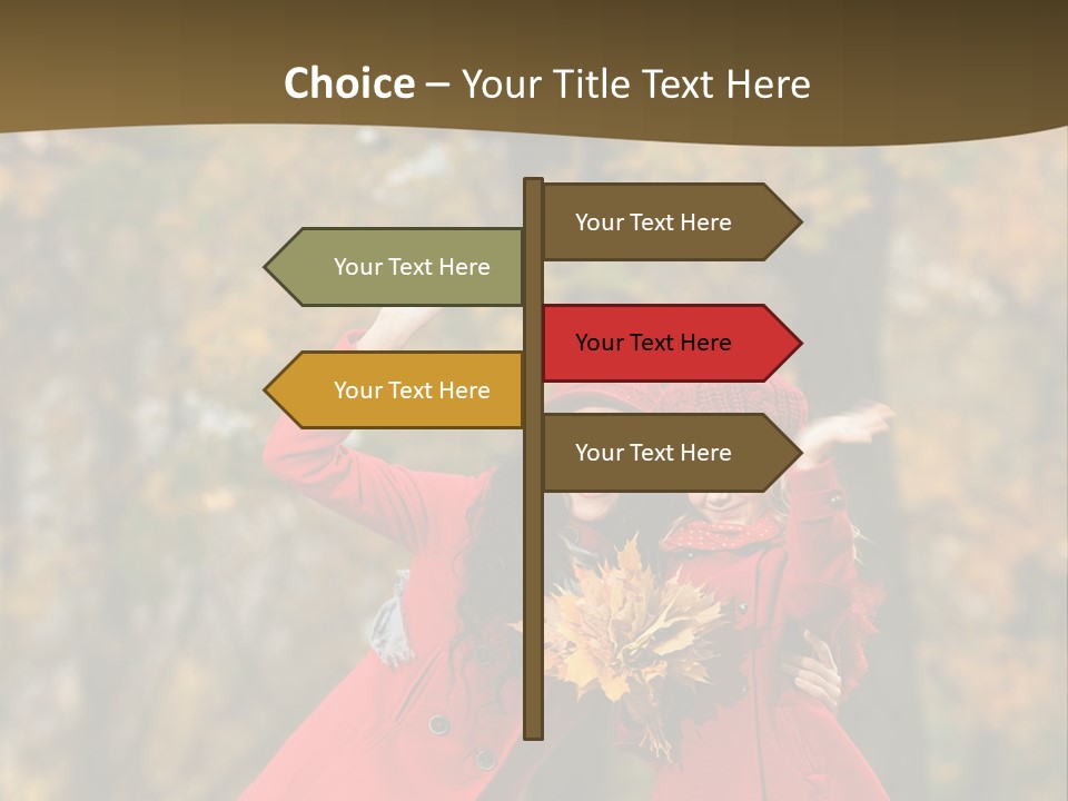 Mother Park Maple PowerPoint Template