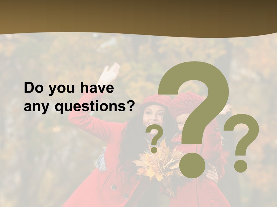 Mother Park Maple PowerPoint Template