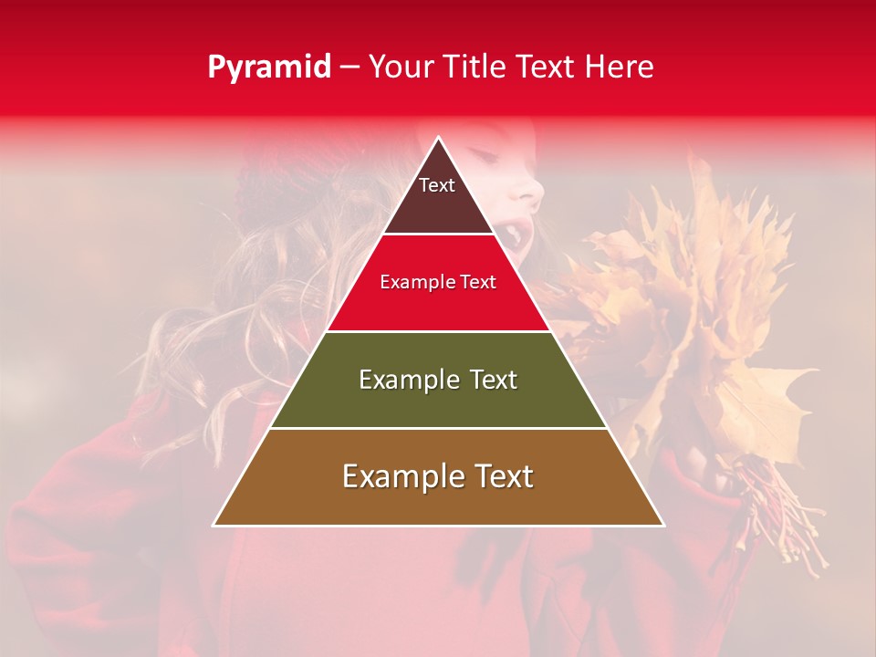 Yellow Seasonal Girl PowerPoint Template