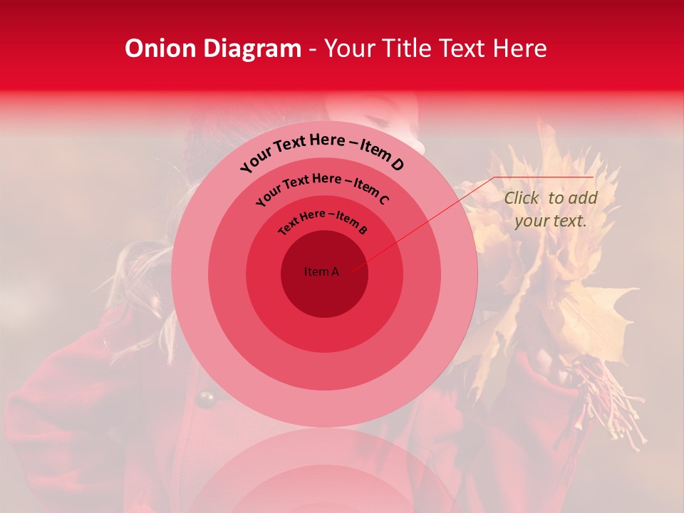 Yellow Seasonal Girl PowerPoint Template