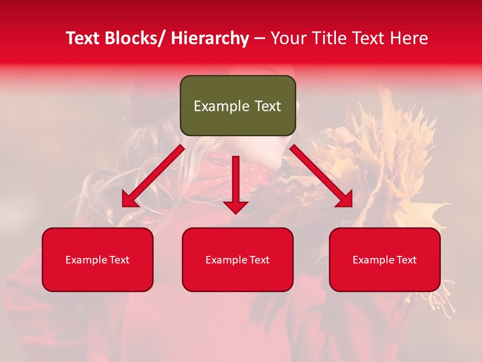 Yellow Seasonal Girl PowerPoint Template