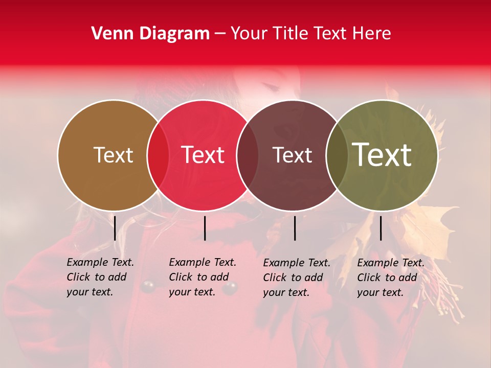 Yellow Seasonal Girl PowerPoint Template