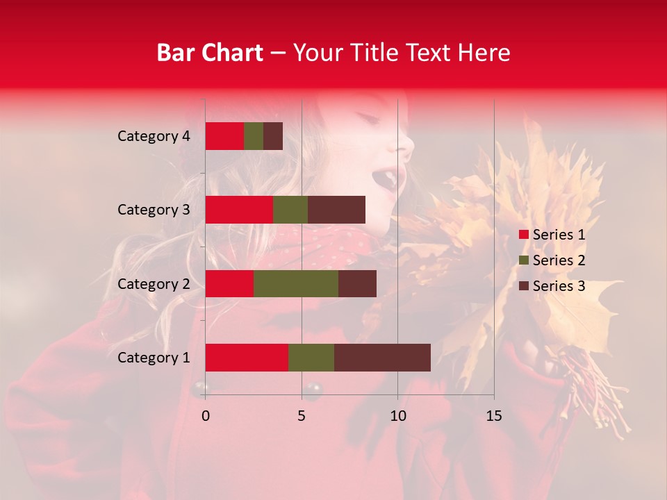 Yellow Seasonal Girl PowerPoint Template