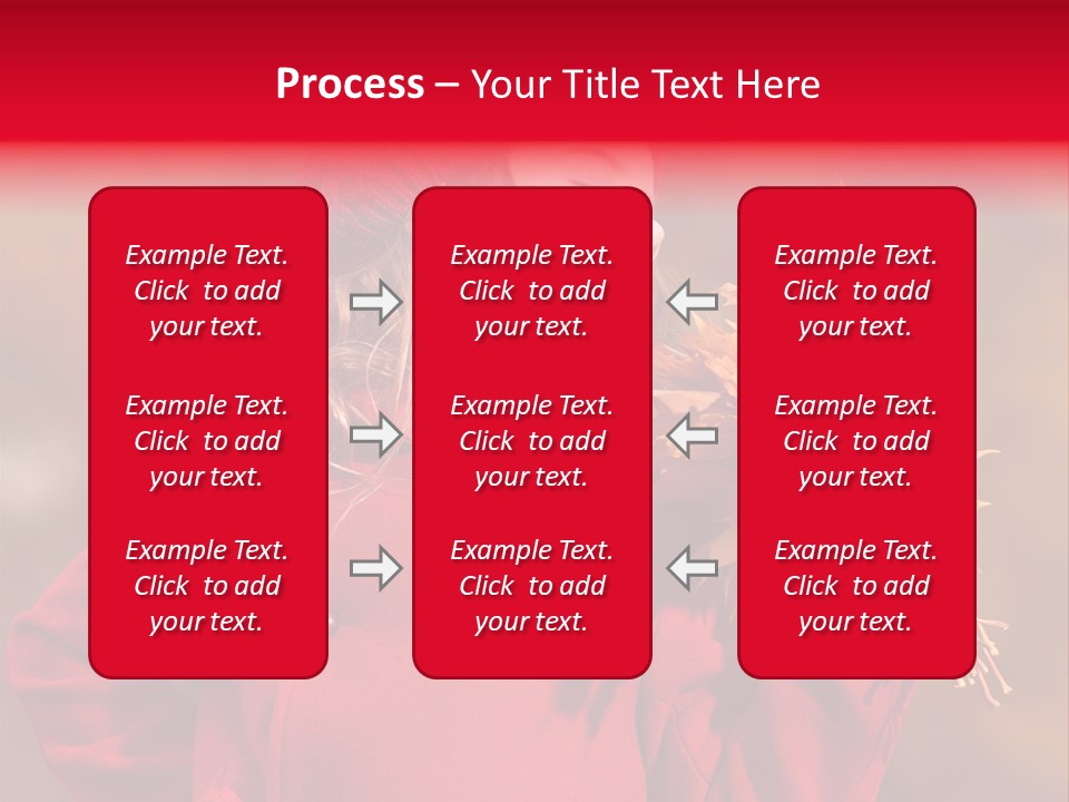 Yellow Seasonal Girl PowerPoint Template