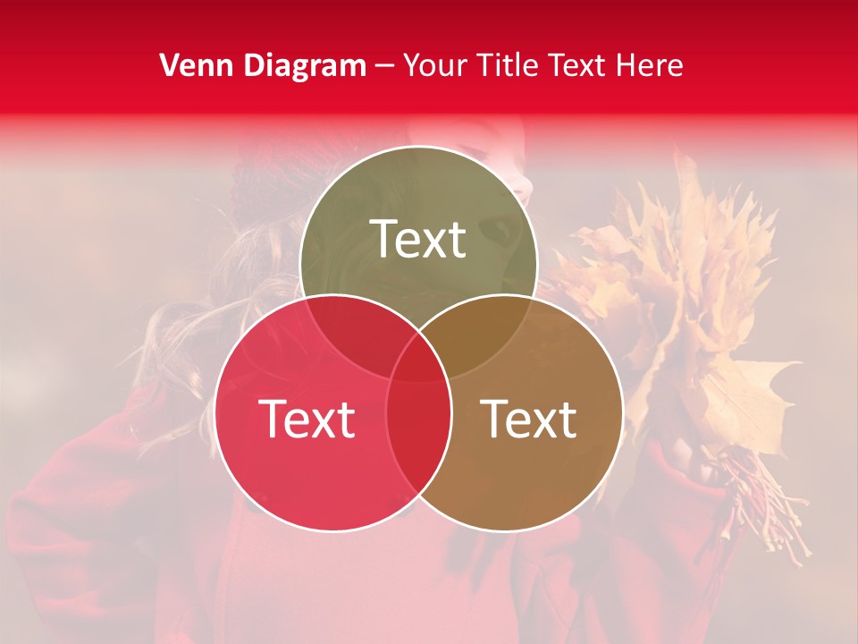 Yellow Seasonal Girl PowerPoint Template