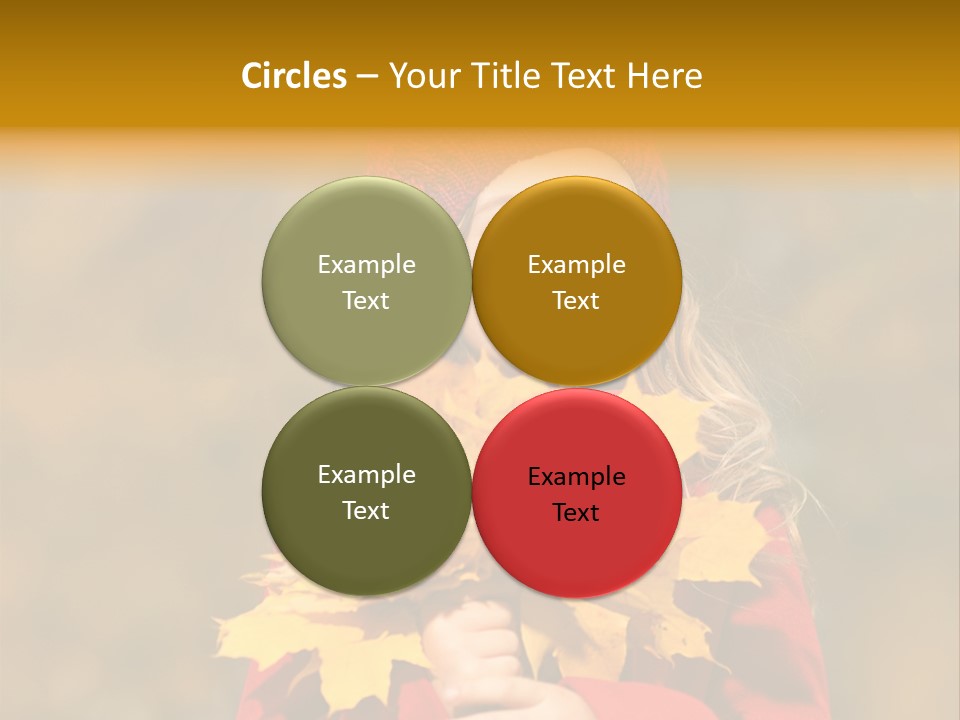 Outdoors Scarf Person PowerPoint Template