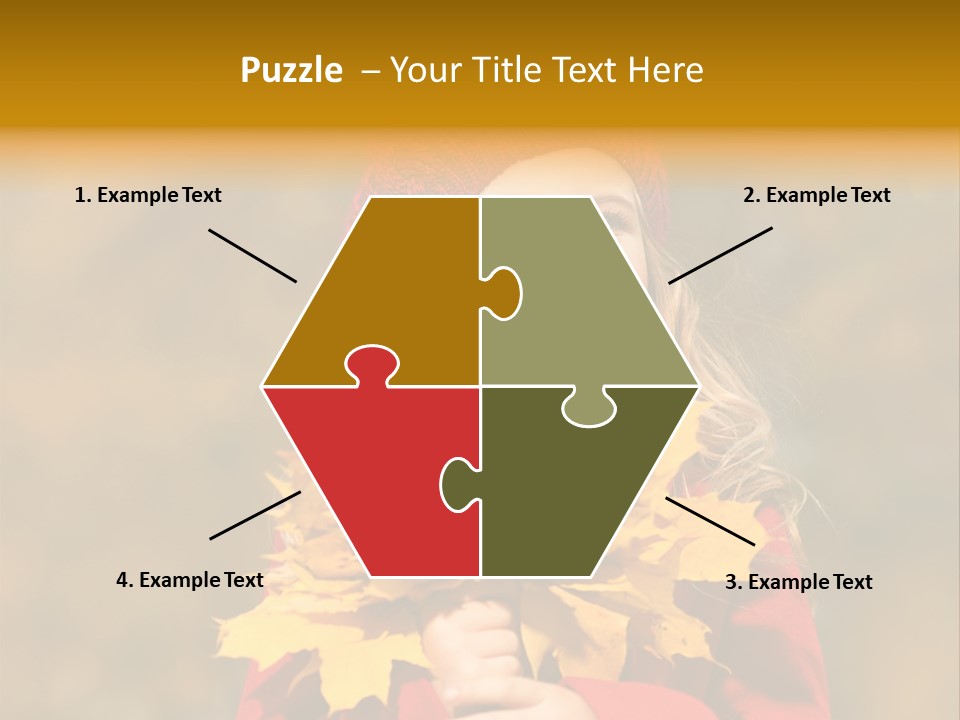 Outdoors Scarf Person PowerPoint Template