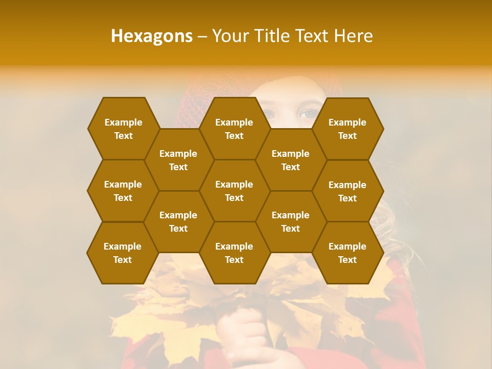 Outdoors Scarf Person PowerPoint Template