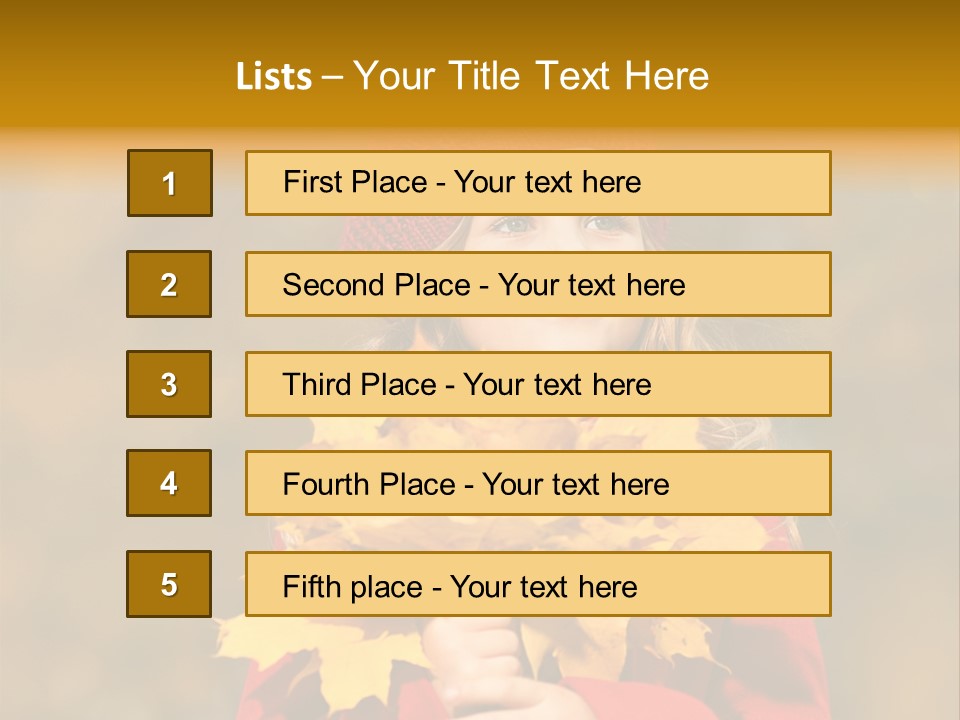 Outdoors Scarf Person PowerPoint Template