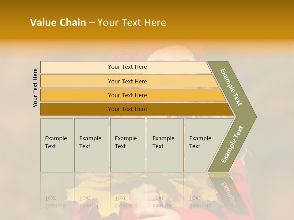 Outdoors Scarf Person PowerPoint Template