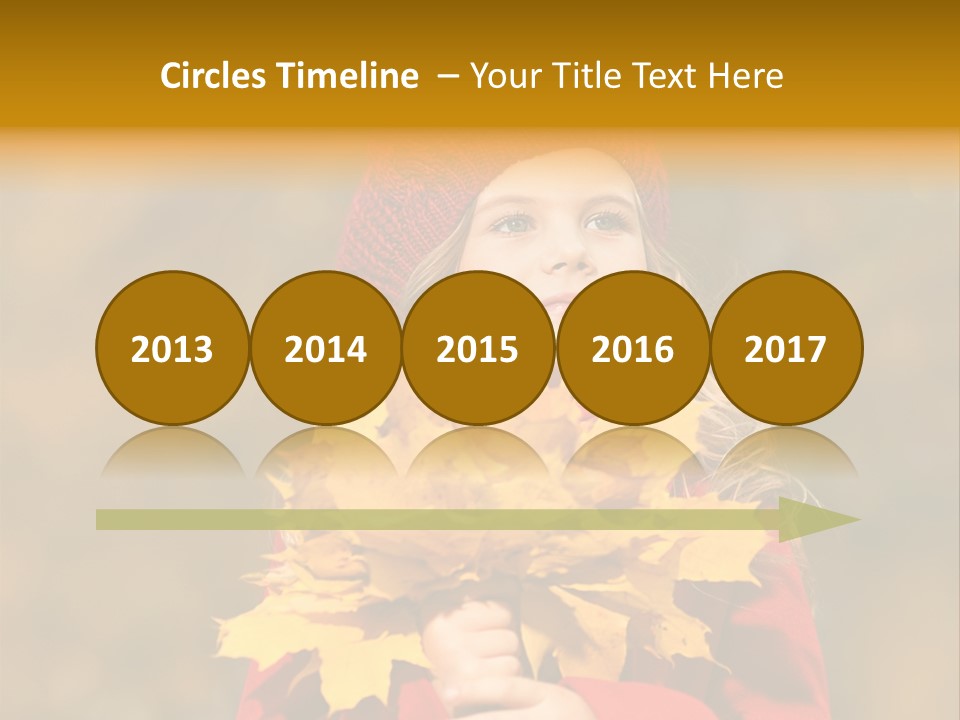 Outdoors Scarf Person PowerPoint Template