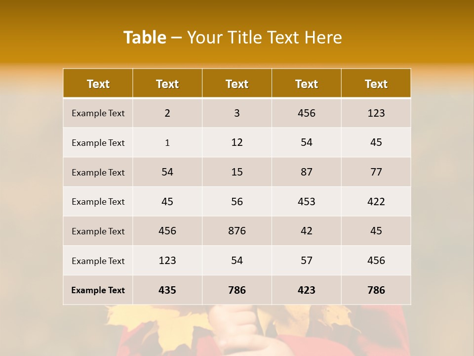 Outdoors Scarf Person PowerPoint Template