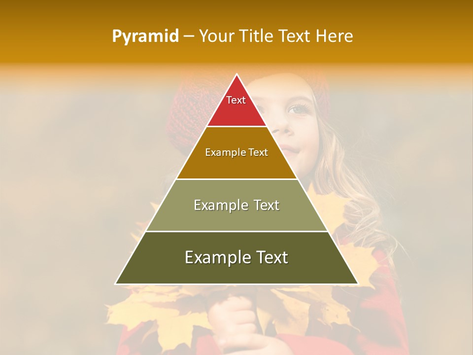 Outdoors Scarf Person PowerPoint Template