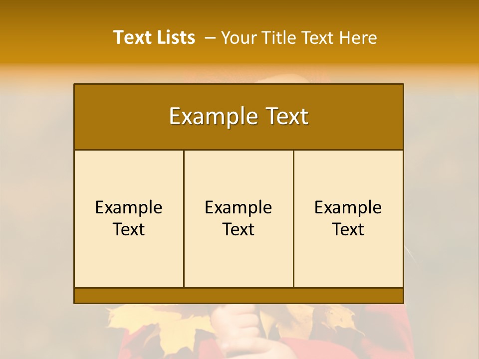 Outdoors Scarf Person PowerPoint Template