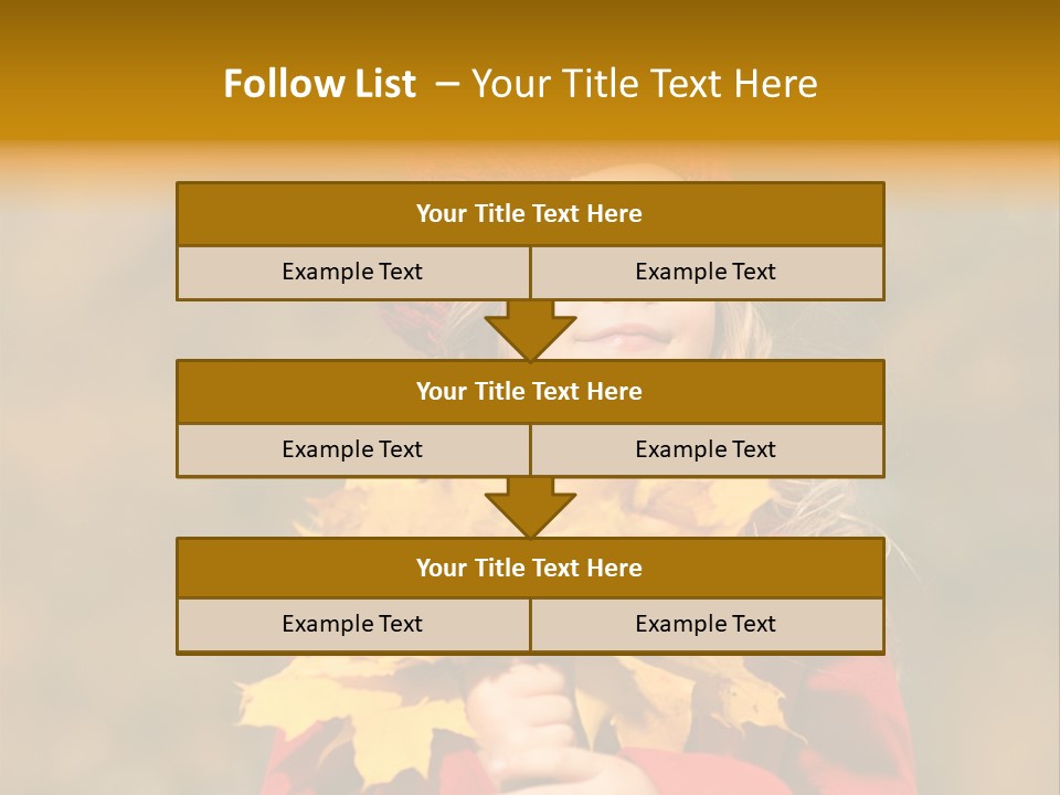 Outdoors Scarf Person PowerPoint Template