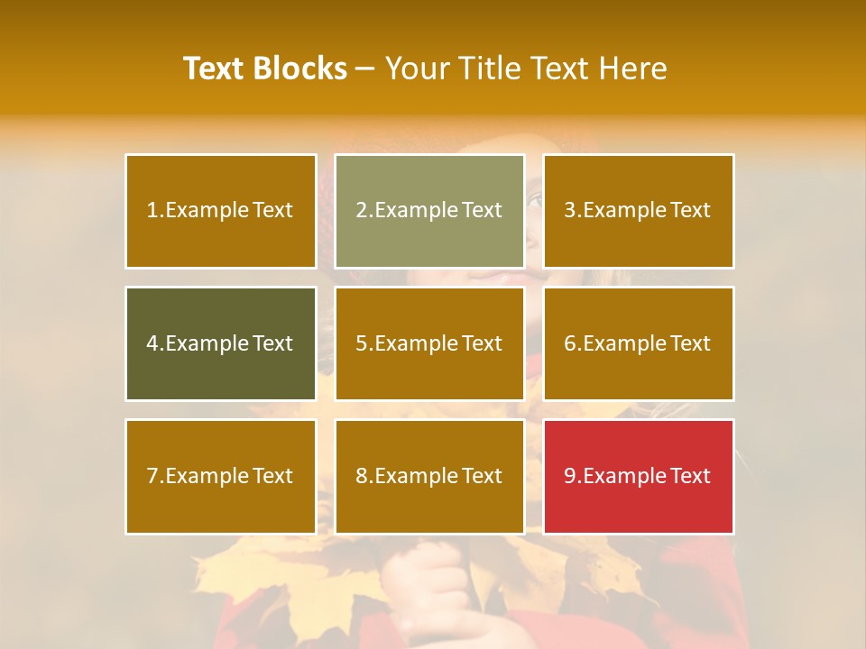 Outdoors Scarf Person PowerPoint Template