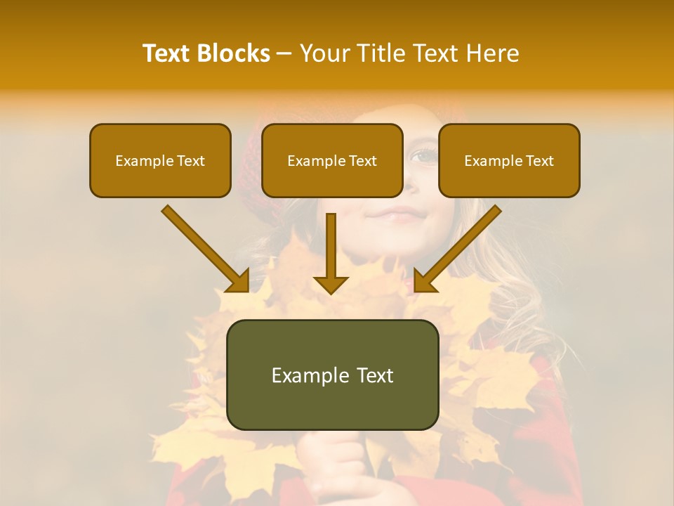 Outdoors Scarf Person PowerPoint Template