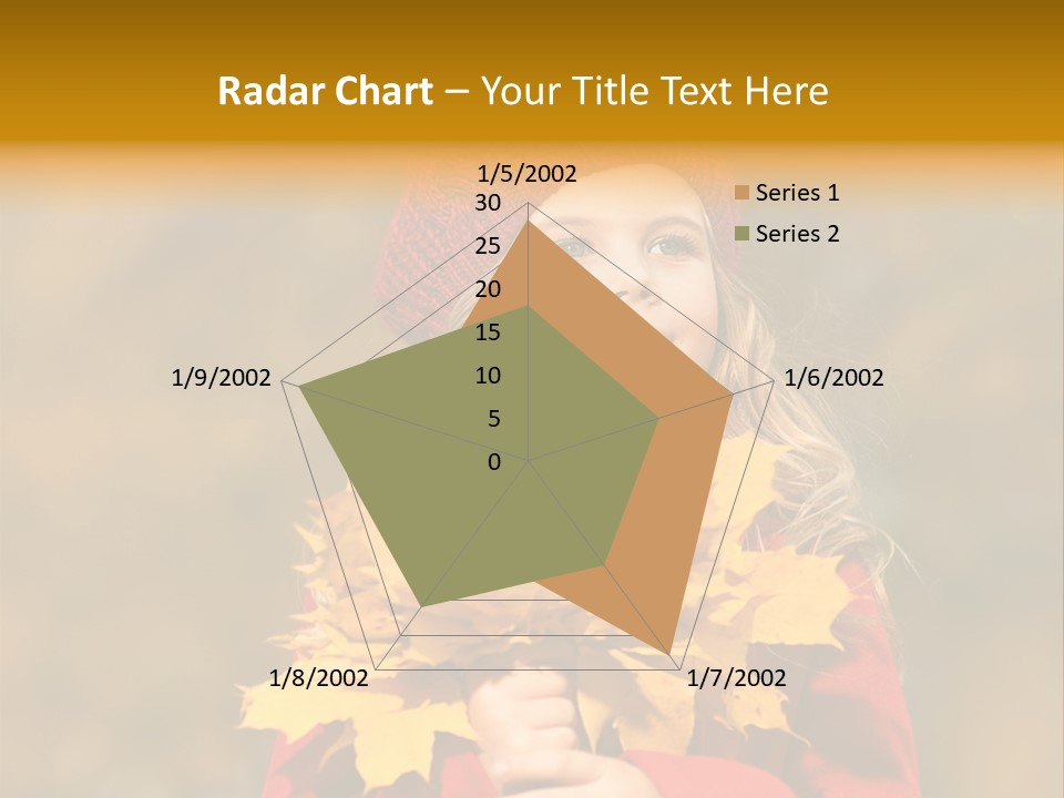 Outdoors Scarf Person PowerPoint Template