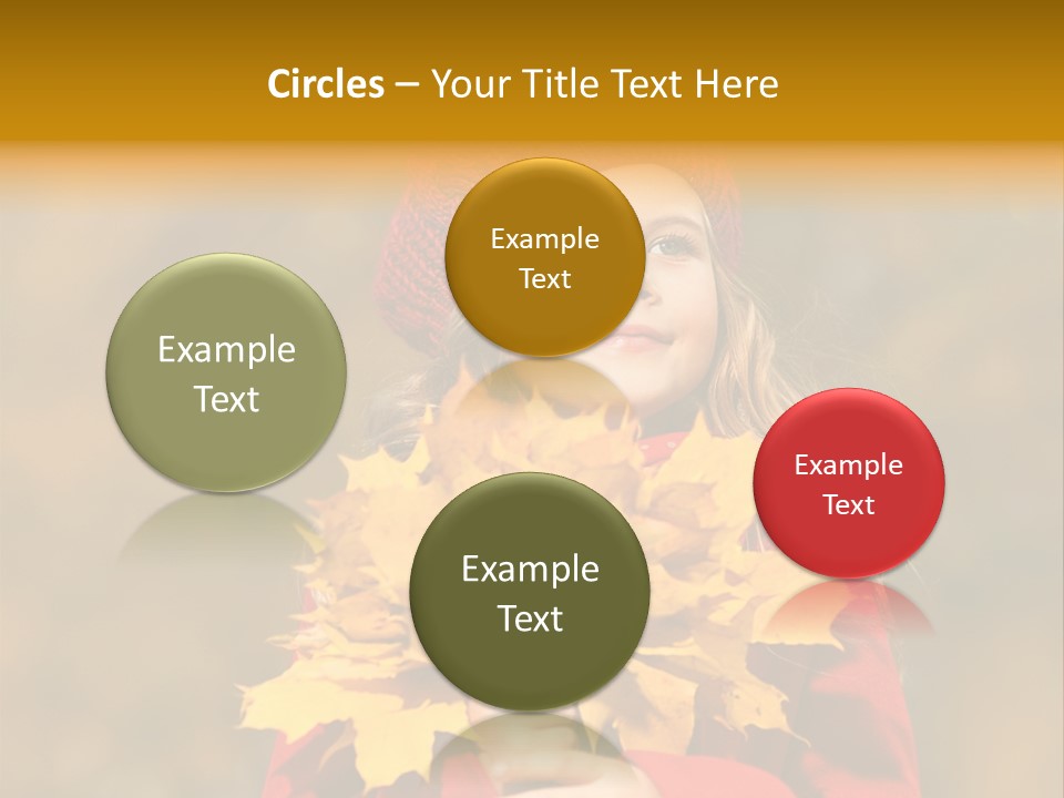 Outdoors Scarf Person PowerPoint Template