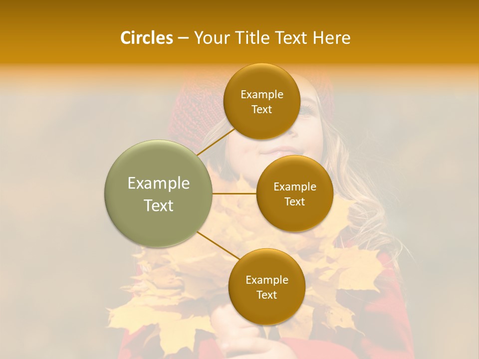 Outdoors Scarf Person PowerPoint Template