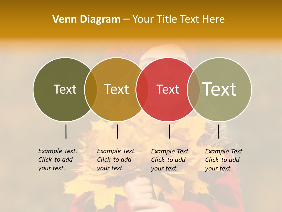 Outdoors Scarf Person PowerPoint Template