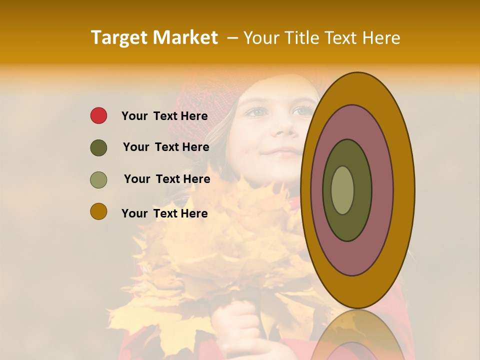 Outdoors Scarf Person PowerPoint Template