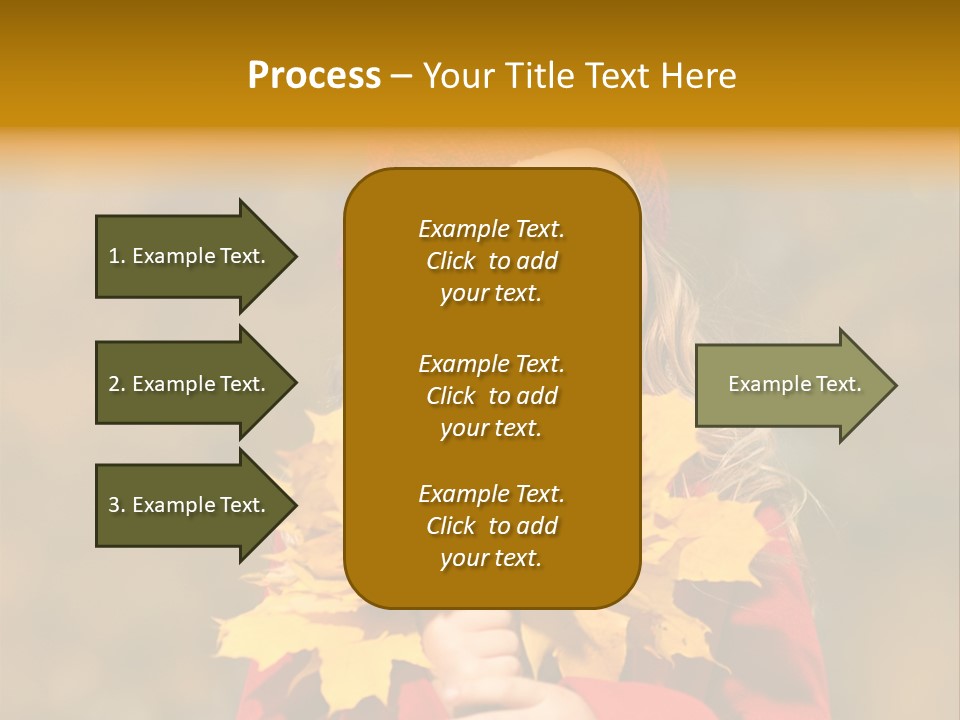Outdoors Scarf Person PowerPoint Template