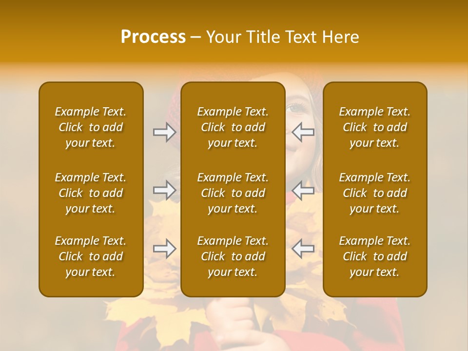 Outdoors Scarf Person PowerPoint Template