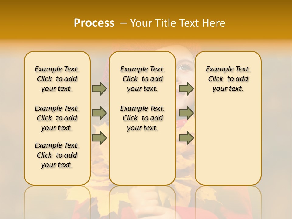 Outdoors Scarf Person PowerPoint Template