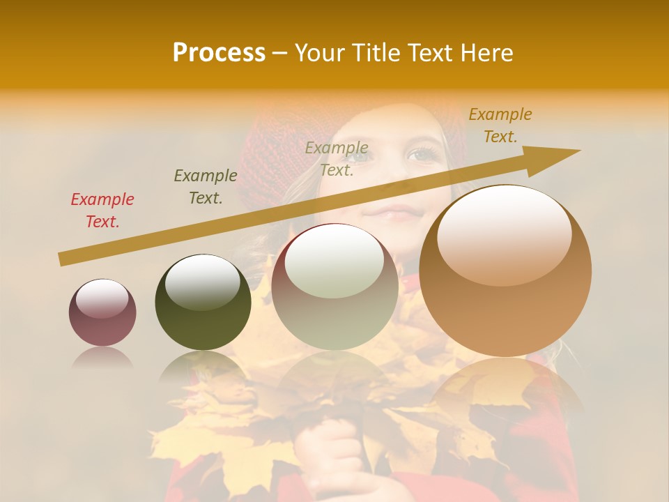 Outdoors Scarf Person PowerPoint Template