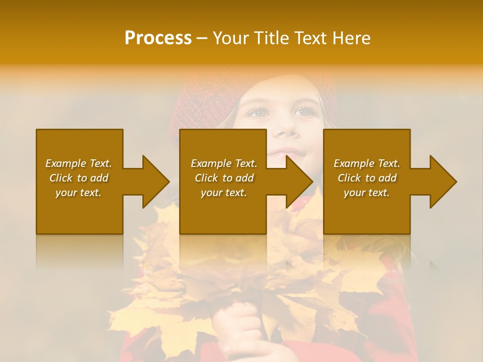 Outdoors Scarf Person PowerPoint Template