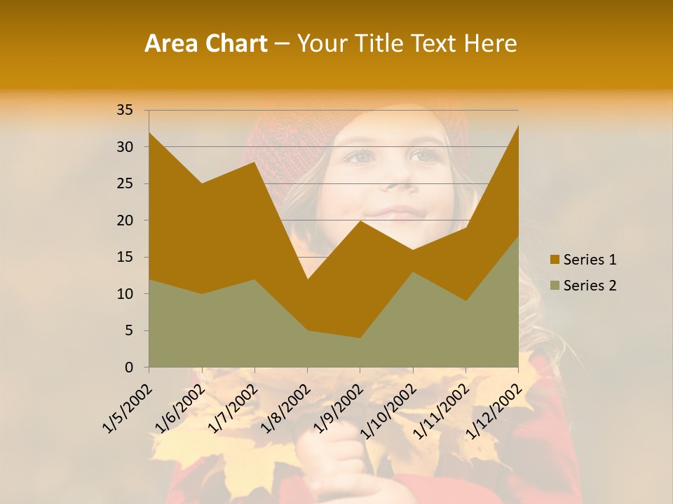 Outdoors Scarf Person PowerPoint Template