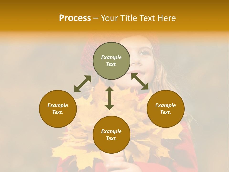 Outdoors Scarf Person PowerPoint Template