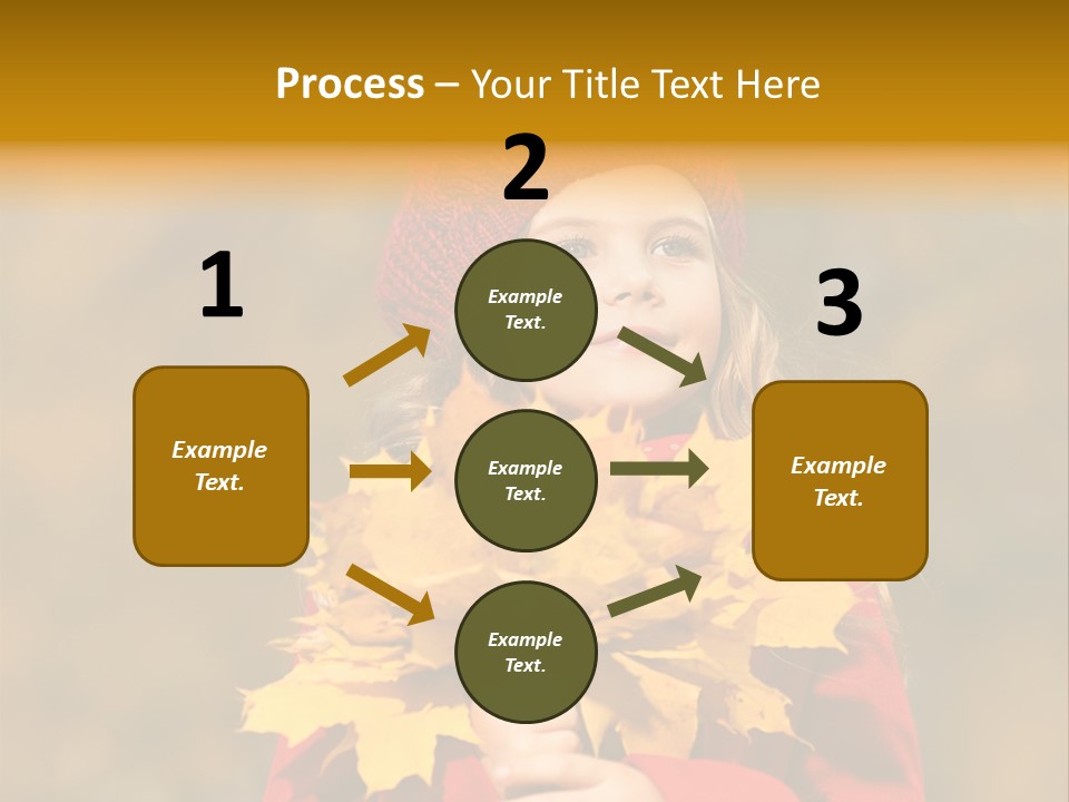 Outdoors Scarf Person PowerPoint Template