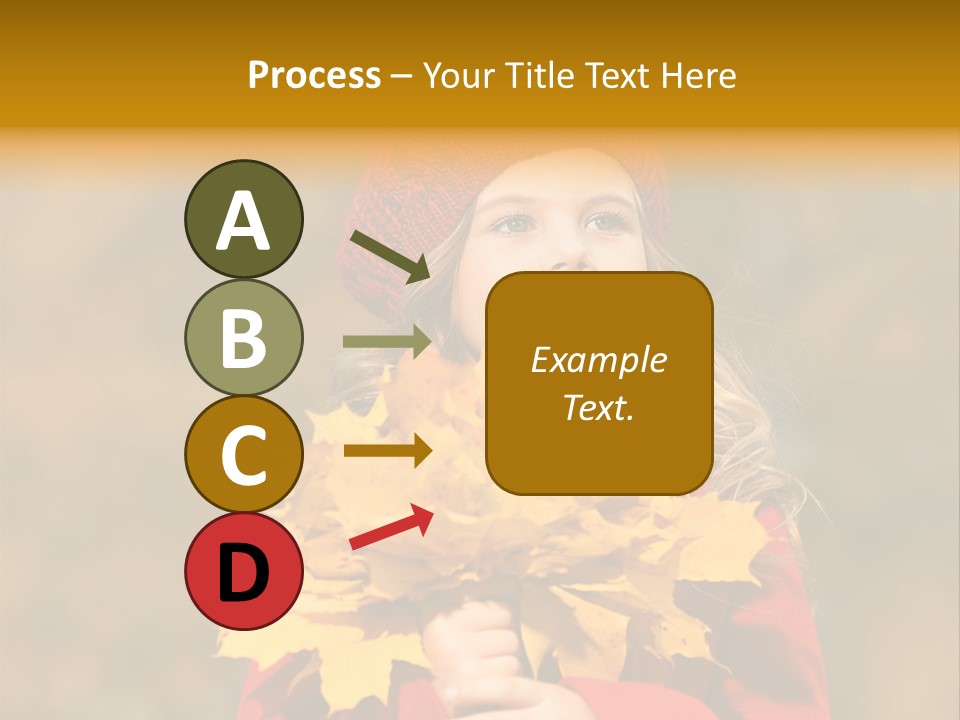 Outdoors Scarf Person PowerPoint Template