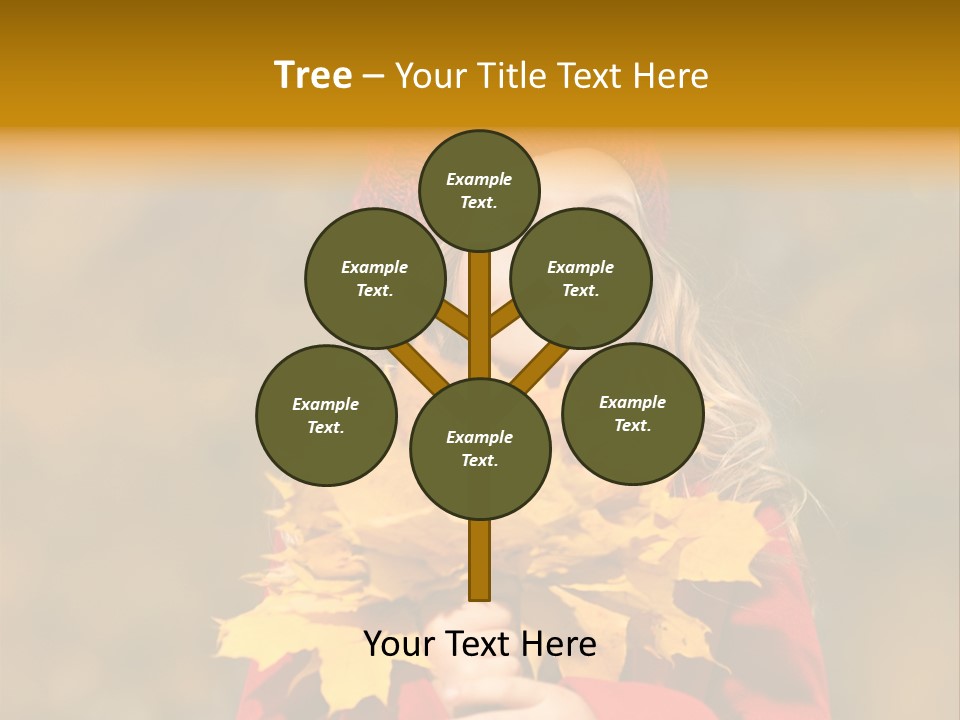 Outdoors Scarf Person PowerPoint Template