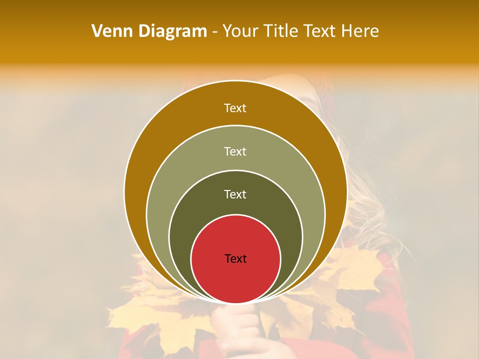 Outdoors Scarf Person PowerPoint Template