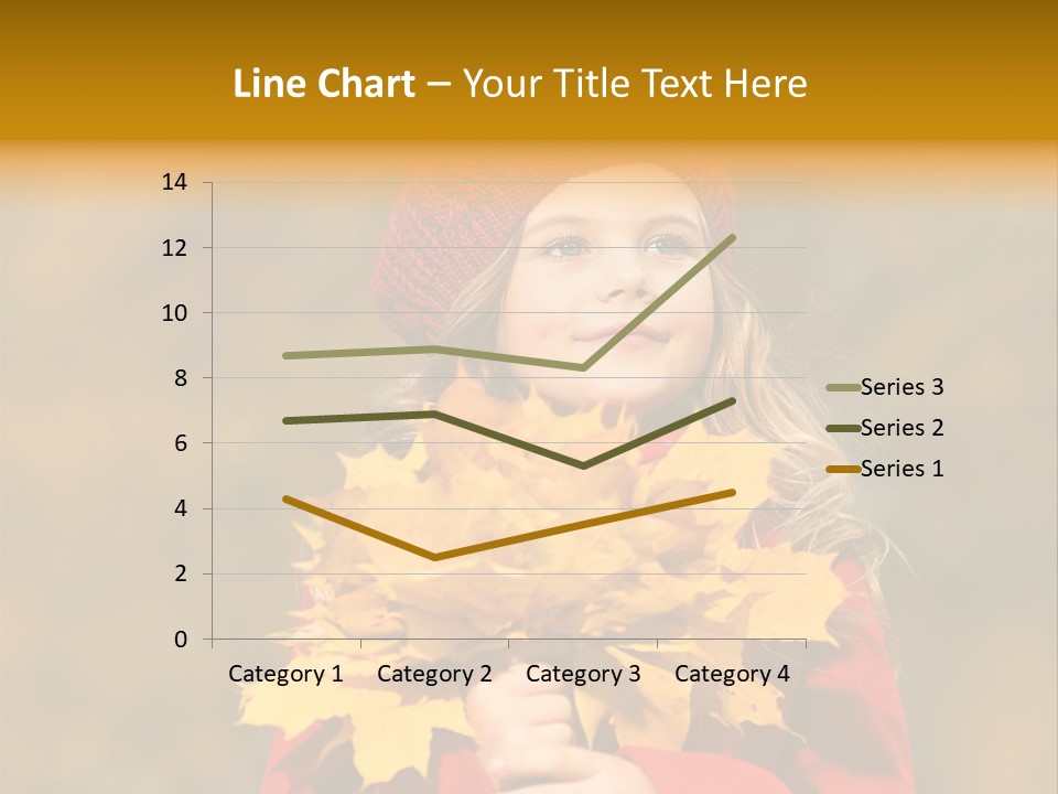 Outdoors Scarf Person PowerPoint Template