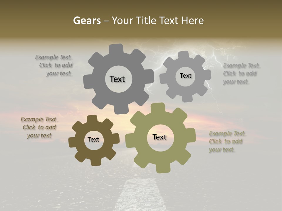 Street Success Closed PowerPoint Template