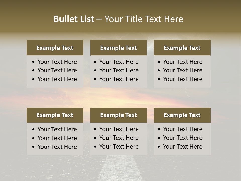 Street Success Closed PowerPoint Template