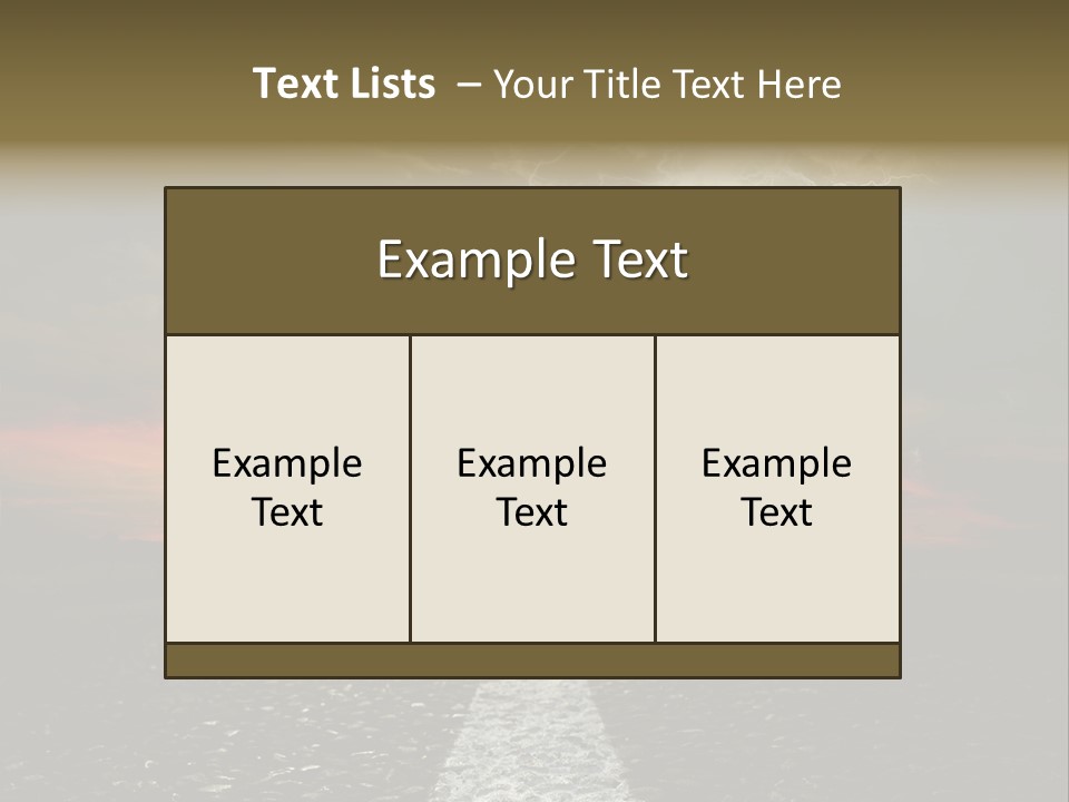 Street Success Closed PowerPoint Template