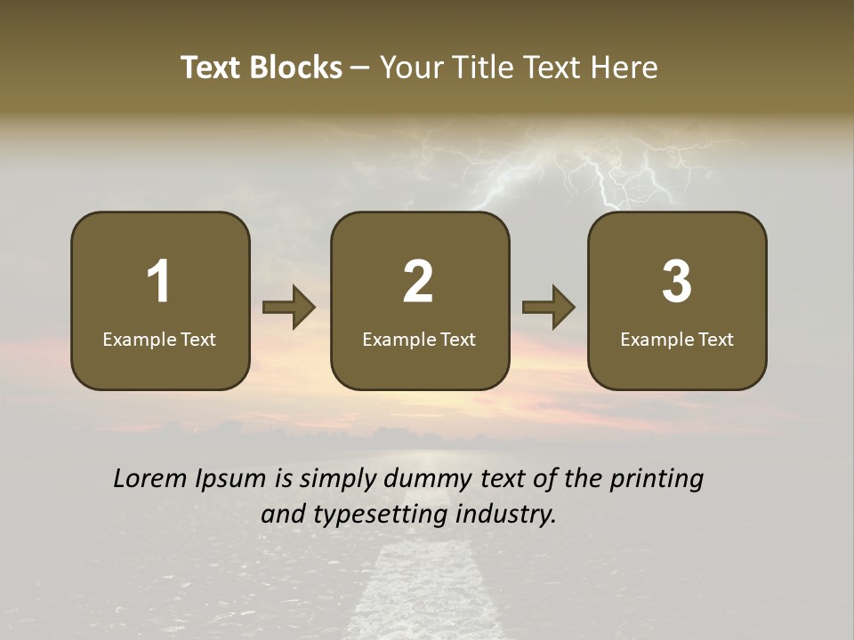 Street Success Closed PowerPoint Template