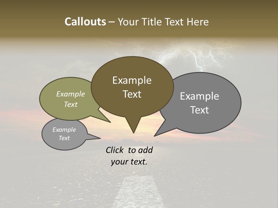 Street Success Closed PowerPoint Template