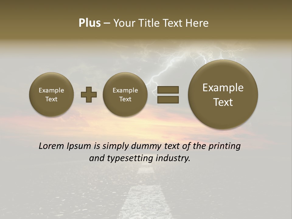 Street Success Closed PowerPoint Template