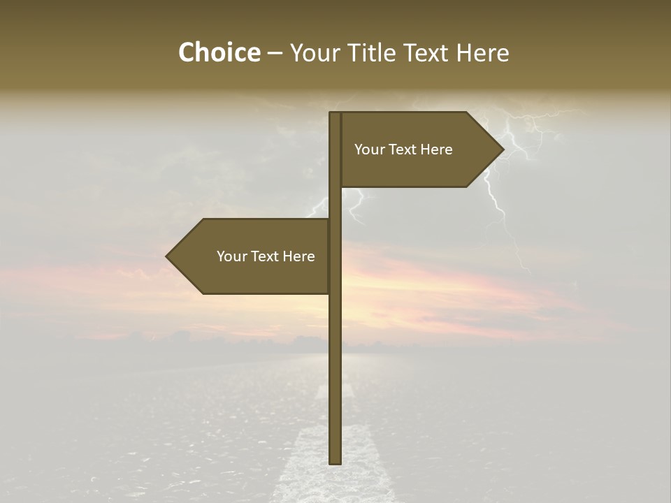 Street Success Closed PowerPoint Template