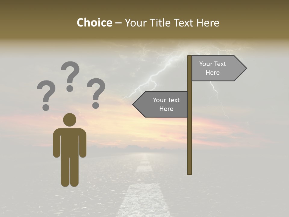 Street Success Closed PowerPoint Template