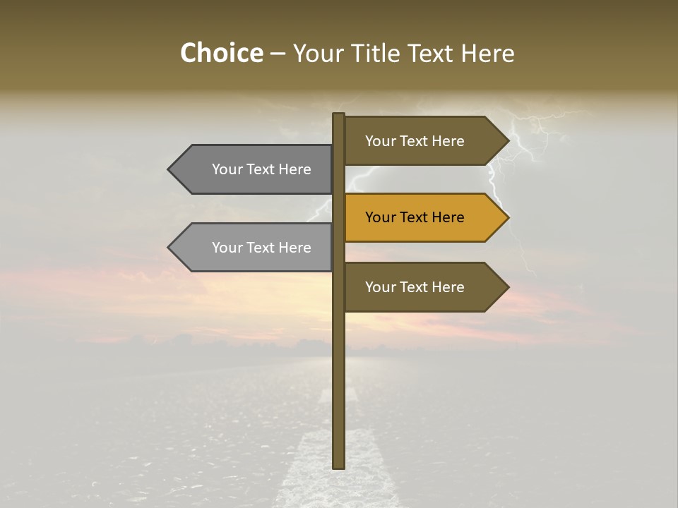 Street Success Closed PowerPoint Template