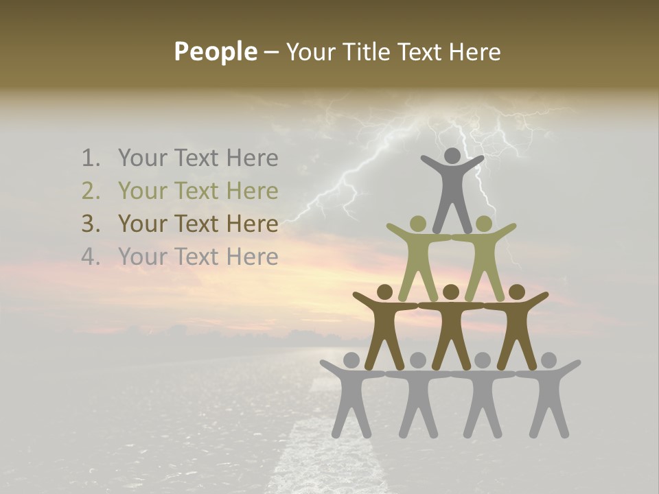 Street Success Closed PowerPoint Template