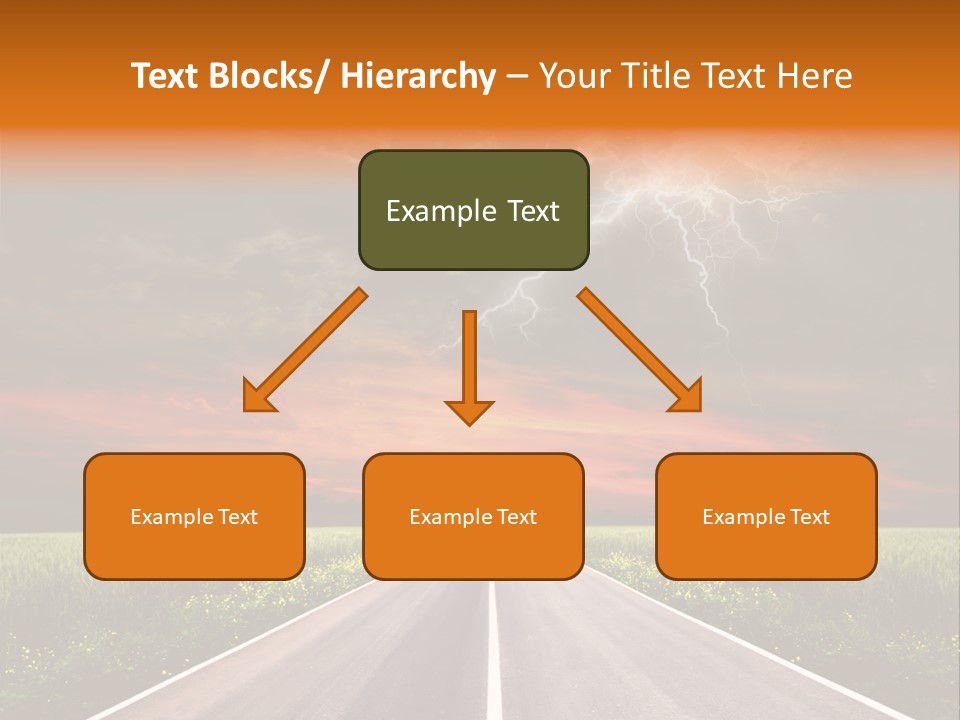 Asphalt Auto Environment PowerPoint Template